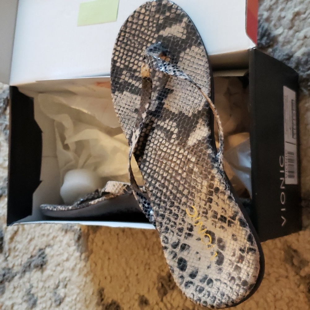 Vionic sandals - 9 snakeskin